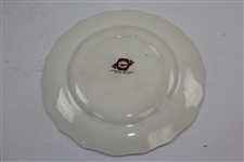 Fondeville Ambassador Ware International Toast Series 'Here's Tae ye!' 8 1/2 Ceramic Plate