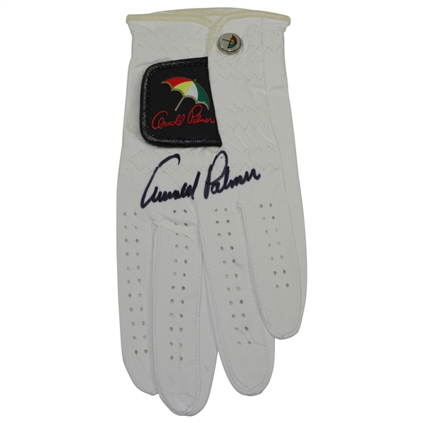 Arnold Palmer Signed Left Handed Arnold Palmer Golf Glove JSA ALOA