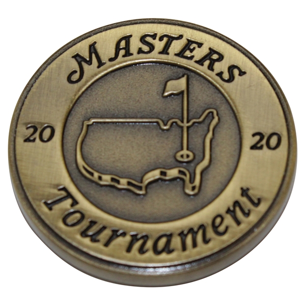 2020 Masters Tournament 'Thank You' Medallion in Original Package - Given Out