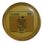 2007 Masters Tournament Contestant Badge #50