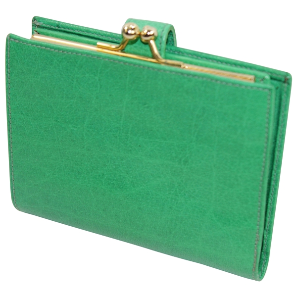 Virbrant Green Augusta National Change Purse/Wallet