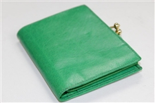 Virbrant Green Augusta National Change Purse/Wallet