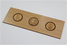 Augusta National Golf Club Ltd Ed Wooden Ball Marker Set in '1934 Masters' Wood Case & Original Box