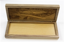 Augusta National Golf Club Ltd Ed Wooden Ball Marker Set in '1934 Masters' Wood Case & Original Box