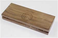 Augusta National Golf Club Ltd Ed Wooden Ball Marker Set in '1934 Masters' Wood Case & Original Box