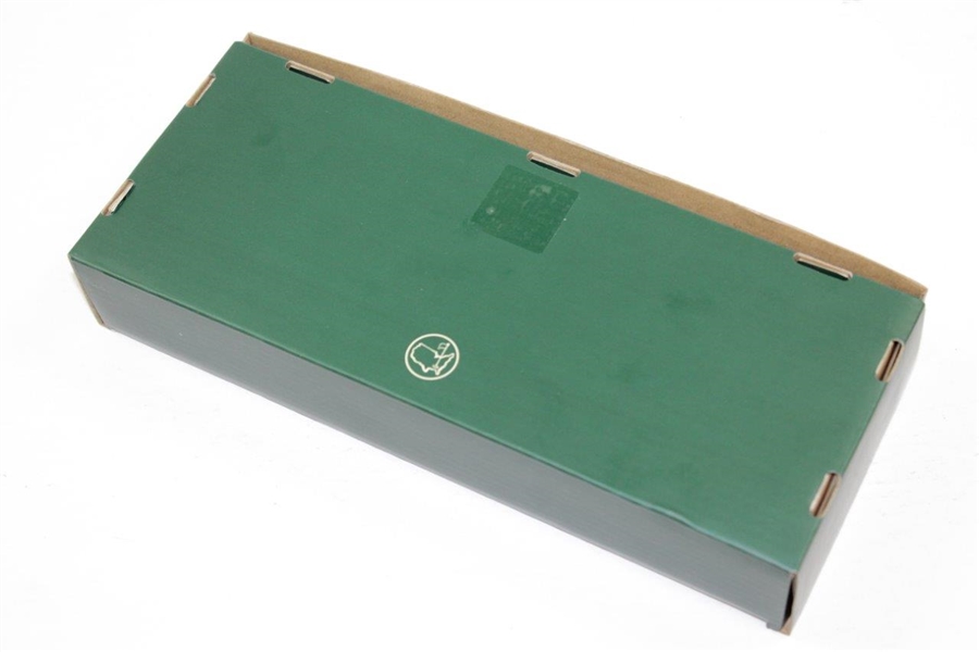 Augusta National Golf Club Ltd Ed Wooden Ball Marker Set in '1934 Masters' Wood Case & Original Box