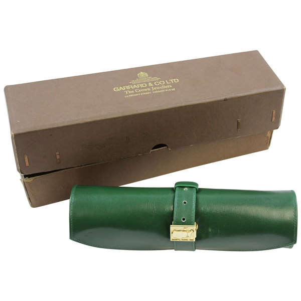 1979 Masters Tournament Member Masters Jewelry Bag Gift with Original Garrard and CO LTD Box