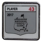 2017 Masters Tournament Contestant Badge #43 - Tommy Fleetwood