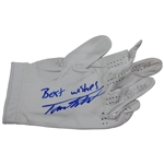 Tommy Fleetwood Signed Golf Glove with 2017 Masters Packet of Tickets, Maps, Reminders, etc JSA ALOA