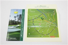 Tommy Fleetwood Signed Golf Glove with 2017 Masters Packet of Tickets, Maps, Reminders, etc JSA ALOA