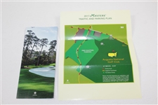 Tommy Fleetwood Signed Golf Glove with 2017 Masters Packet of Tickets, Maps, Reminders, etc JSA ALOA