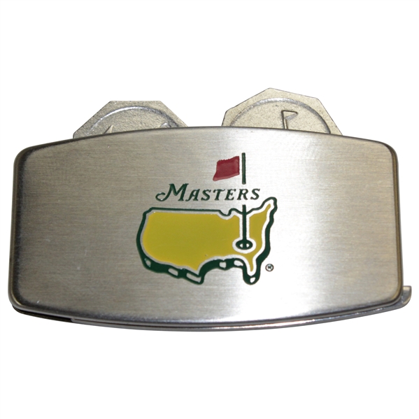 Masters Tournament Logo Zippo Greens Keeper with Repair Tool & Two Ballmarkers in Original Case