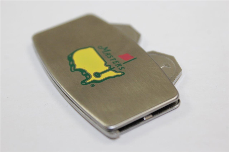 Masters Tournament Logo Zippo 'Greens Keeper' with Repair Tool & Two Ballmarkers in Original Case