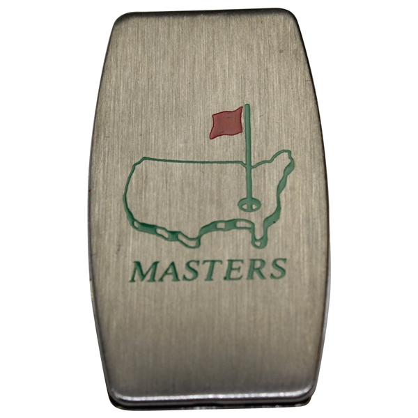Masters Tournament Logo Zippo Money Clip Knife in Original Case