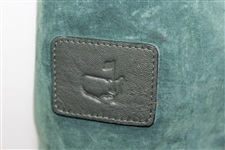 Augusta National Golf Club Green Felt Tie-String Bag - Used Condition