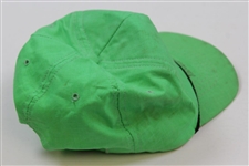 Karsten Solheim Signed Lime Green PING Hat JSA ALOA