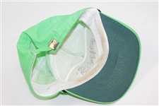 Karsten Solheim Signed Lime Green PING Hat JSA ALOA