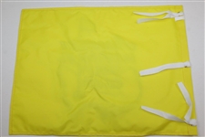 Gary Player Signed Augusta National Golf Club Member's Only Embroidered Flag JSA ALOA