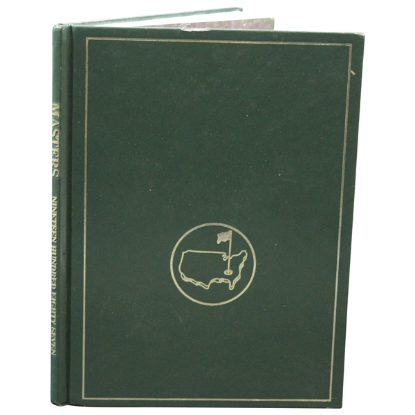 Nicklaus, Seve, Payne, Watson, Norman, & others Signed 1987 Masters Annual Book JSA ALOA