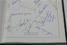 Nicklaus, Seve, Payne, Watson, Norman, & others Signed 1987 Masters Annual Book JSA ALOA