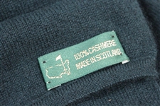 Augusta National Golf Club 2005 Masters Member Gift - 100% Cashmere Blanket In Original Used Box with Cards