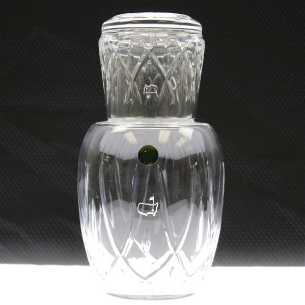 Augusta National Golf Club Member Gift - Crystal Bedside Set Decanter with Glass in Original Box