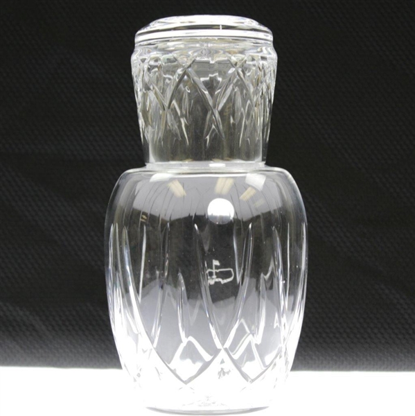 Augusta National Golf Club Member Gift - Crystal Bedside Set Decanter with Glass in Original Box