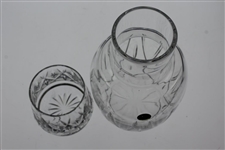 Augusta National Golf Club Member Gift - Crystal Bedside Set Decanter with Glass in Original Box