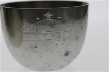 Classic Augusta National Golf Club 'Clubhouse' Monticello Pewter Cups