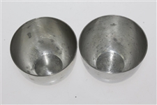 Classic Augusta National Golf Club 'Clubhouse' Monticello Pewter Cups