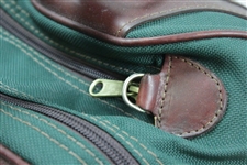 Augusta National Golf Club Leather & Canvas Belding Large Duffel Bag