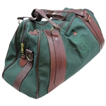 Augusta National Golf Club Leather & Canvas Belding Large Duffel Bag