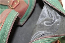 Augusta National Golf Club Leather & Canvas Belding Large Duffel Bag