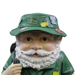 2019 Masters Tournament Ltd Ed Green & White Golfer Gnome in Original Box