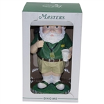 2019 Masters Tournament Ltd Ed Green & White Golfer Gnome in Original Box