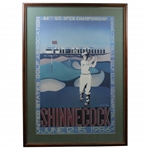 1986 US Open at Shinnecock Hills Golf Club Byron Huff Poster - Framed