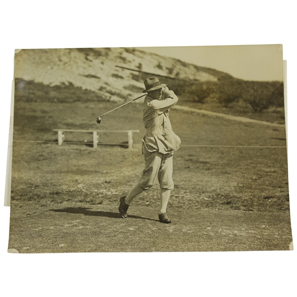 Ivo Whitton (Played in Australian Amateur Championship) at Rose Bay Sept. 23rd Photo - Victor Forbin Collection