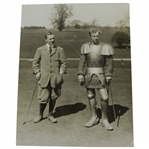 Golf In Armour Mr. Dearth & Mr. Margelson Bureau Photo - Victor Forbin Collection
