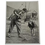 Vintage "Champion" Oftokaanu (New Zealand) No. 1 The Drive Daily Mirror Photo - Victor Forbin Collection