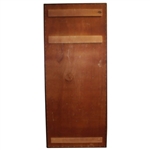 Ray Floyd 1982 PGA Championship at Southern Hills CC Custom Cherry Wood Display