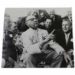 Walter Hagens Personal 1967 Wire Photo of Him with Arnie, Cary, & others with Article