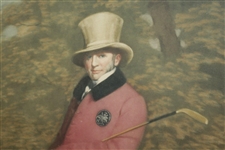Will Henderson Signed 1914 Engraving of Original John Taylor Portrait by Sir John Watson Gordon