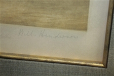 Will Henderson Signed 1914 Engraving of Original John Taylor Portrait by Sir John Watson Gordon