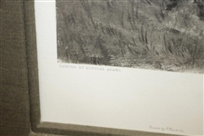 'A Difficult Bunker' First Edition Print by Douglas Adams from 1894 - Framed
