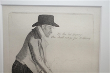 James Kay Original Portrait - Framed