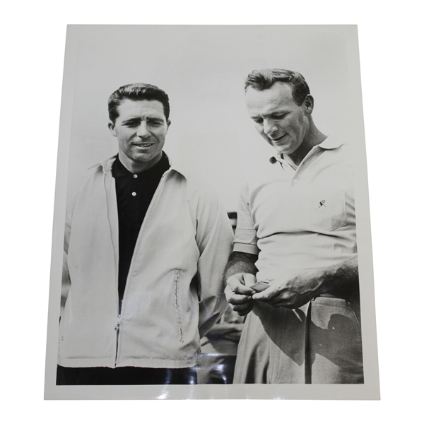 Arnold Palmer/Gary Player 1\22\63 “Paying Bet” Wire Photo