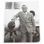 Arnold Palmer “Aviation Writers Assoc.”  Wire Photo