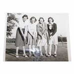 Womens AM Semifinalists Brookline 9/12/41 Goldthwaite, Newell, Page, Sigel Wire Photo