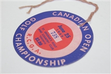 1949 Canadian Open Golf Championship at St. George's G&CC Ticket #738 - Dutch Harrison Win