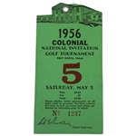 1956 Colonial National Inv. Tournament Saturday May 5th Ticket #1237 